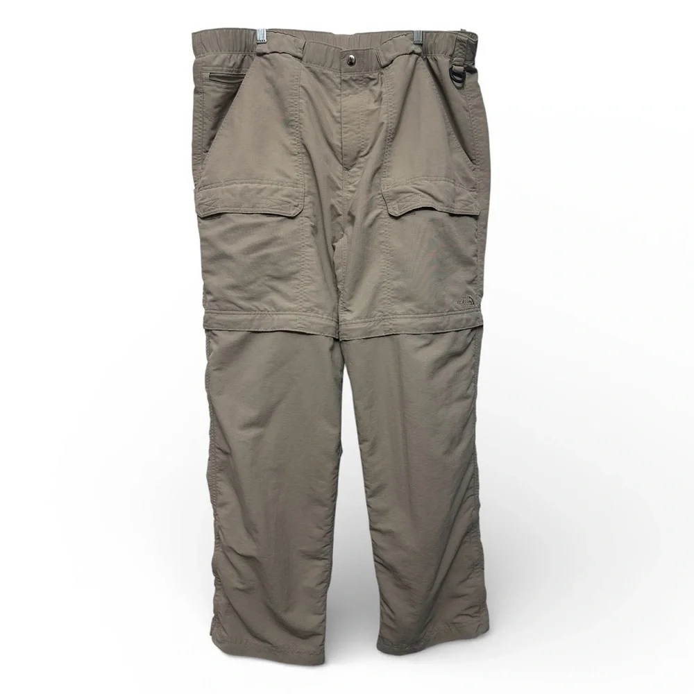 The North Face Men's Size XL Beige Paramount Peak Convertible Pants Outdoor